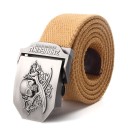 Cinturón de hombre con calavera L367 2