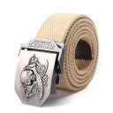 Cinturón de hombre con calavera L367 18