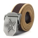 Cinturón de hombre con estrella 18