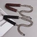 Cinturón de mujer con cadena C1002 2