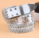 Cinturón de mujer con calavera 4