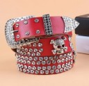 Cinturón de mujer con calavera 5