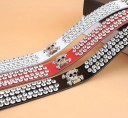 Cinturón de mujer con calavera 1