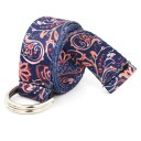 Cinturón de mujer con estampado colorido C1031 9
