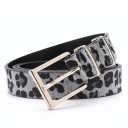 Cinturón de mujer con estampado de leopardo 5