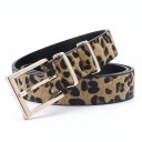 Cinturón de mujer con estampado de leopardo 9