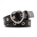 Cinturón de mujer con hebilla de corazón 1