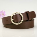 Cinturón de mujer con hebilla dorada J3127 7
