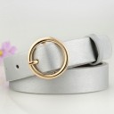 Cinturón de mujer con hebilla dorada J3127 5