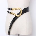 Cinturón de mujer con hebilla grande 2
