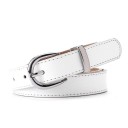 Cinturón de mujer con hebilla plateada 7