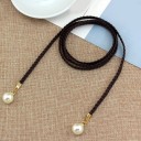 Cinturón de mujer con perla 11