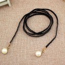 Cinturón de mujer con perla 4