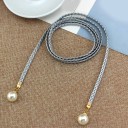 Cinturón de mujer con perla 10