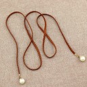 Cinturón de mujer con perla 2