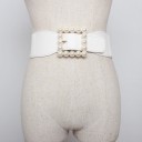 Cinturón de mujer con perlas L105 6