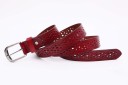 Cinturón de piel decorativo para mujer J2856 4