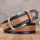 Cinturón de piel para hombre L269 4