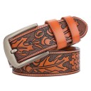 Cinturón de piel para hombre L321 10