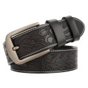 Cinturón de piel para hombre L321 4