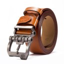Cinturón de piel para hombre L336 4