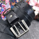 Cinturón de piel para hombre L342 6