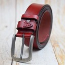 Cinturón de piel para hombre L408 8
