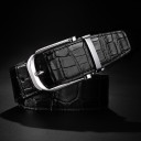 Cinturón de piel para hombre L418 4