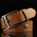 Cinturón de piel para hombre L440 6