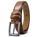 Cinturón de piel para hombre L466 7