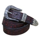 Cinturón de piel para hombre L484 6