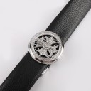 Cinturón de piel para hombre L485 4