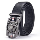Cinturón de piel para hombre L499 4
