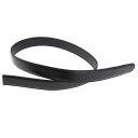 Cinturón de piel para hombre sin hebilla 2 uds. 5