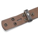 Cinturón de piel para hombre sin hebilla L288 3