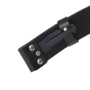Cinturón de piel para hombre sin hebilla L397 4