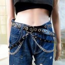 Cinturón de piel para mujer L124 5