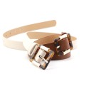 Cinturón de piel para mujer L132 4