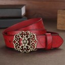 Cinturón de piel para mujer L136 3