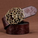 Cinturón de piel para mujer L136 5