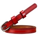 Cinturón de piel para mujer L144 6