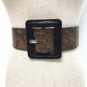 Cinturón de piel para mujer L228 5