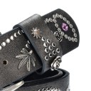 Cinturón de piel para mujer L243 4