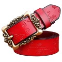 Cinturón de piel para mujer L95 12