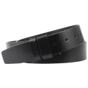 Cinturón de piel perforada para hombre sin hebilla Piel auténtica de vacuno Ancho 3,8 cm Cinturón con hebillas intercambiables Piel de calidad para un estilo elegante y de trabajo 2