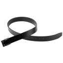 Cinturón de piel perforada para hombre sin hebilla Piel auténtica de vacuno Ancho 3,8 cm Cinturón con hebillas intercambiables Piel de calidad para un estilo elegante y de trabajo 3