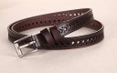 Cinturón de piel perforada para mujer J842 19