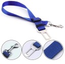 Cinturón de seguridad para mascotas Ajustable correa de poliéster con hebilla de metal Diseño colorido Accesorio de viaje para perros 5 Cinturón de seguridad para mascotas Ajustable correa de poliéster con hebilla de metal Diseño colorido Accesorio de viaje para perros 5