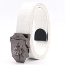 Cinturón de tela con calavera 22