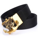 Cinturón de tela para hombre L388 5